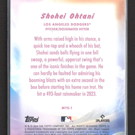 2024 Topps Mystical Shohei Ohtani #MYS-1