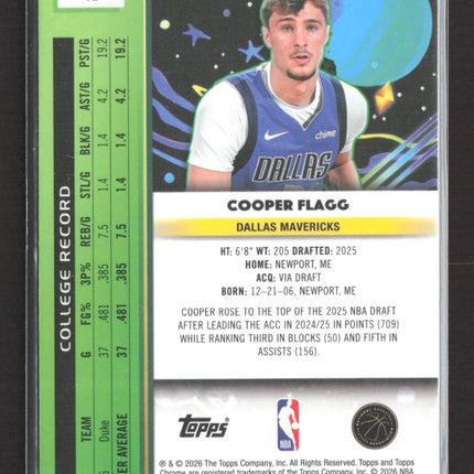 2026 Topps Chrome Cooper Flagg #12