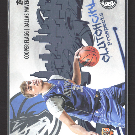 2025 Topps Clutch City Prospects Cooper Flagg #CC-1 RC