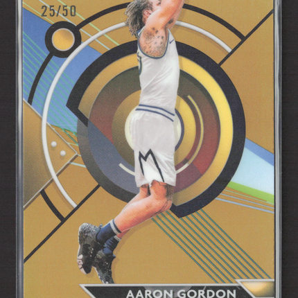 2024 Topps Finest Aaron Gordon #13 Gold Refractor 25/50