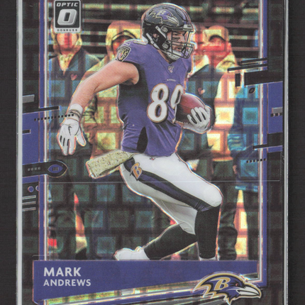 2020 Panini Donruss Optic Prizm Mark Andrews #13 Black Pandora 16/25