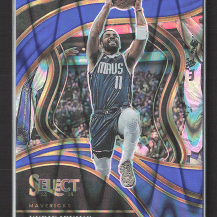 2023 Panini Select Courtside Kyrie Irving #221 Blue Prizm 59/99