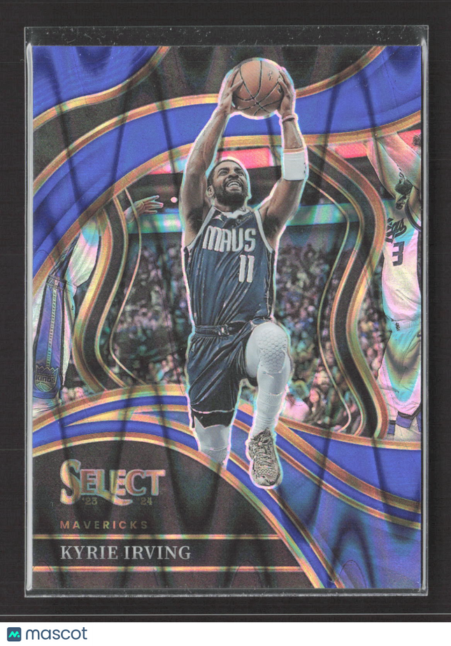 2023 Panini Select Courtside Kyrie Irving #221 Blue Prizm 59/99