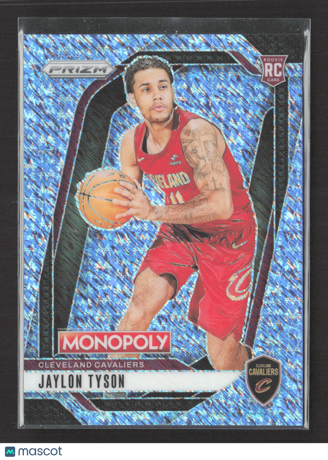 2025 Panini Prizm Monopoly Jaylon Tyson #15 Blue /10