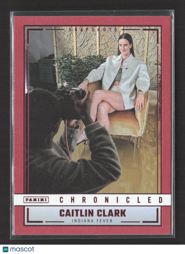 2025 Panini Chronicled Snapshots Caitlin Clark #96
