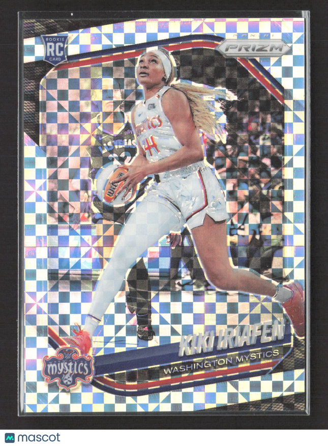 2025 Panini Prizm WNBA Kiki Iriafen #72 Checkerboard RC