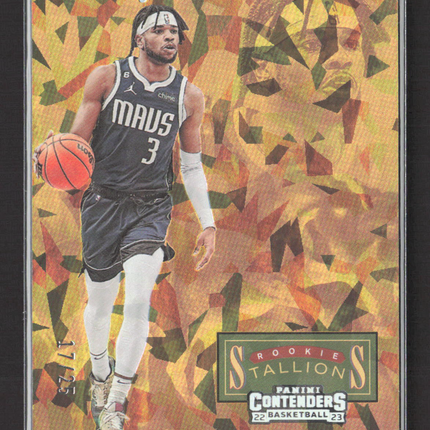 2023 Panini Contenders Rookie Stallions Jaden Hardy #16 17/25
