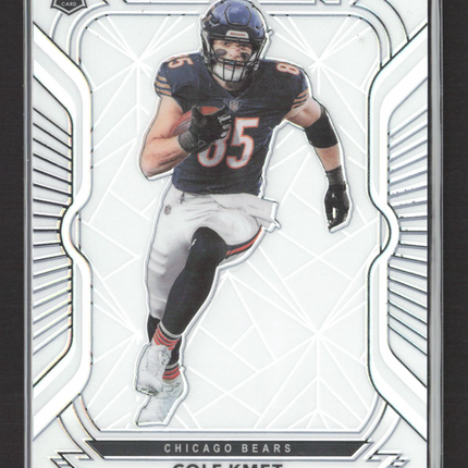 2020 Panini Obsidian Cole Kmet #118 White Contra RC