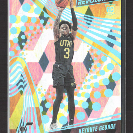 2024 Panini Revolution Basketball Keyonte George #118 Cubic RC /50