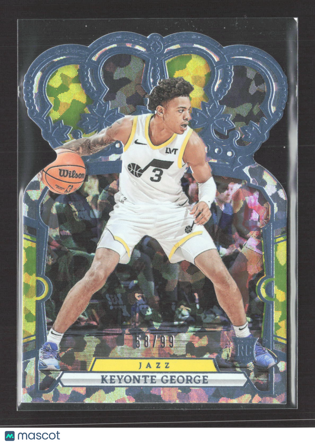 2024 Panini Crown Royale Keyonte George #92 Camo 58/99