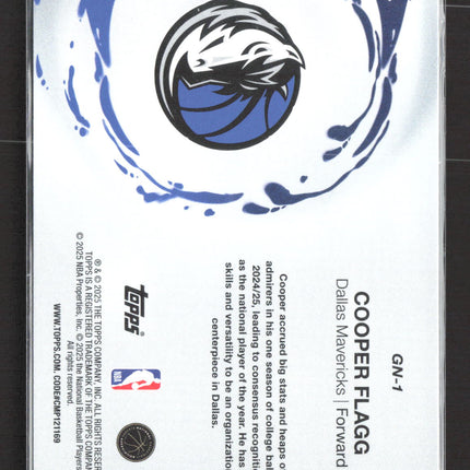 2025 Topps Generation Now Cooper Flagg #GN-1 RC
