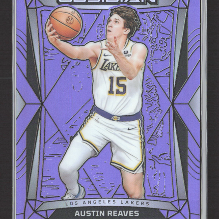 2024 Panini Obsidian Austin Reaves #115 Purple /49