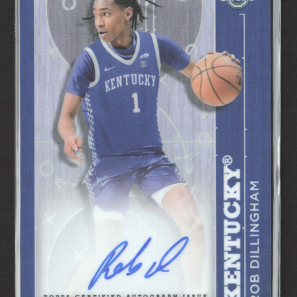 2023 Bowman University Chrome Rob Dillingham #PPA-RD Prodigal Playmakers Auto