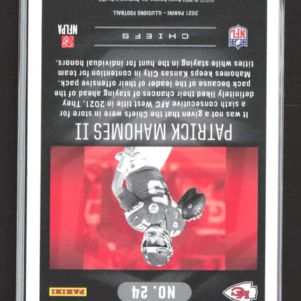 2021 Panini Illusions Patrick Mahomes II #24