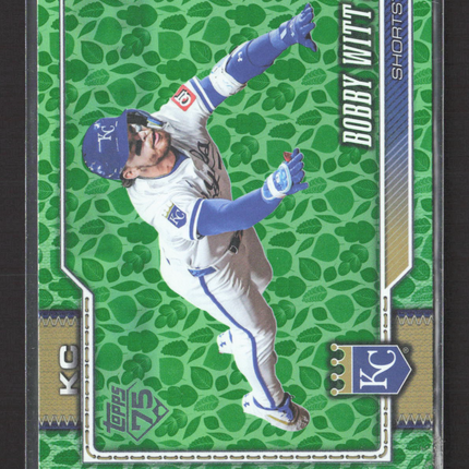 2026 Topps Series One Bobby Witt Jr. #205 Green Leaves