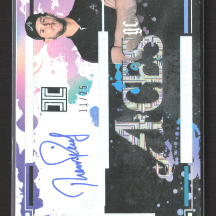 2025 Panini Impeccable LIV Golf Thomas Pieters #TLS-TP 11/25 Auto
