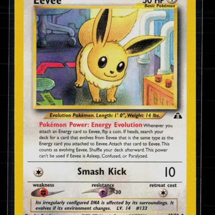 Pokemon 2001 Neo Discovery Eevee #38/75