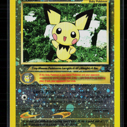 Pokemon 2001 Neo Genesis Pichu #12/111