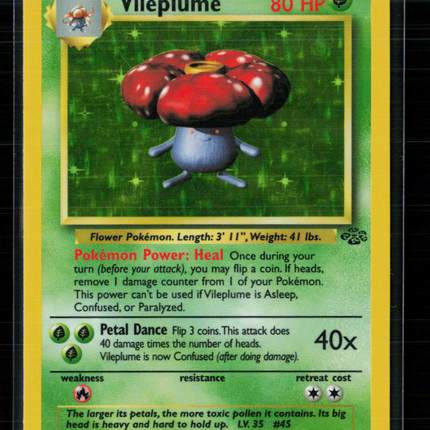 Pokemon 1999 Jungle Vileplume #15/64