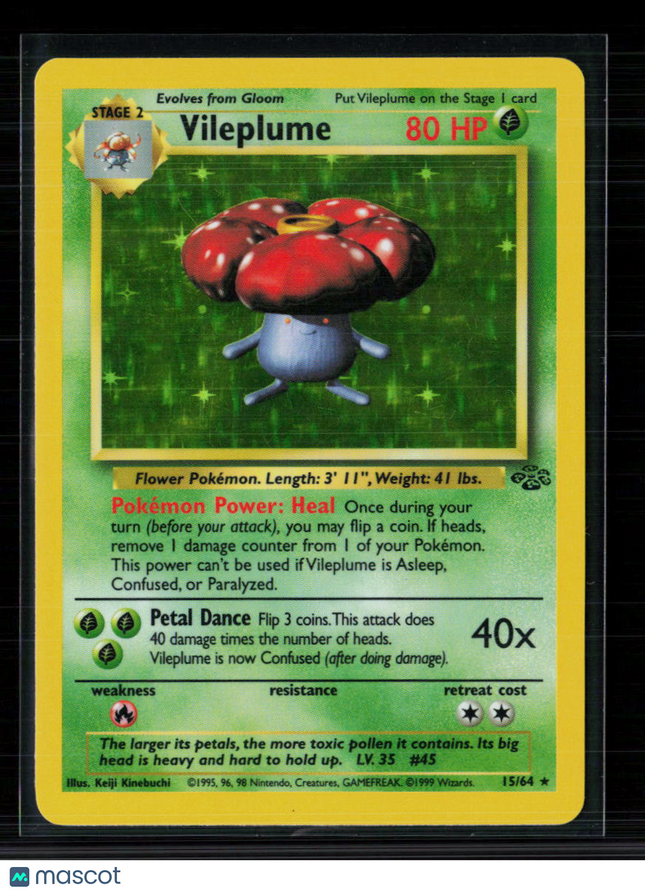 Pokemon 1999 Jungle Vileplume #15/64