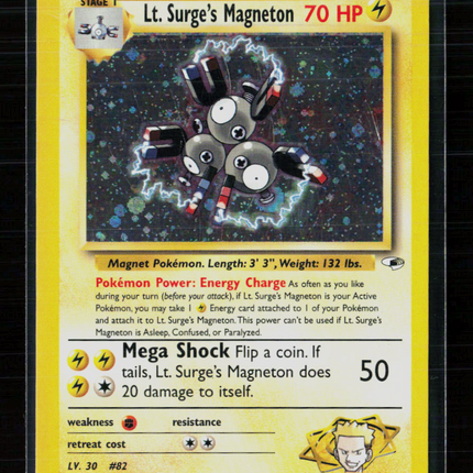 Pokemon 2000 Gym Heroes LT. Surge's Magneton #8/132