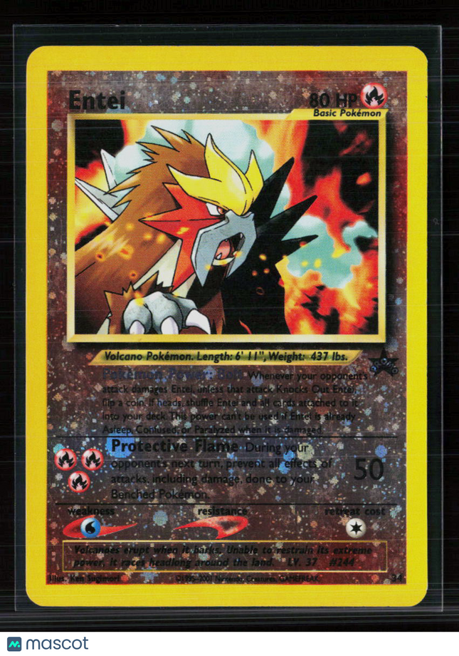 Pokemon 2001 Neo Revelation Entei #34