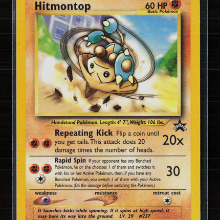 Pokemon 2001 Wizards Hitmontop #37