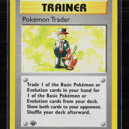 Pokemon 1999 Base Set Pokemon Trader 1st Edition Shadowless #77/102