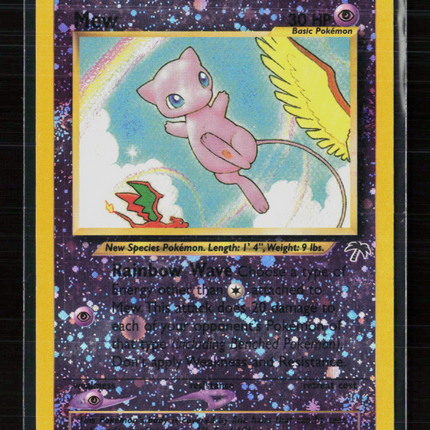 Pokemon 2002 Expedition Base Set Mew #19/165