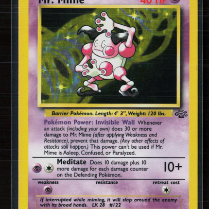 Pokemon 1999 Jungle MR. Mime #6/64