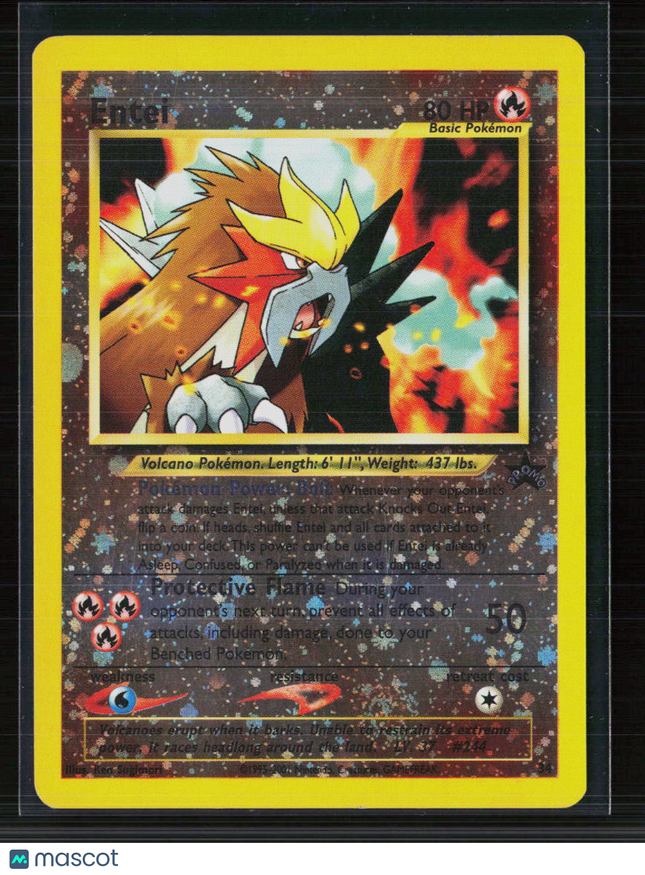 Pokemon 2001 Wizards Entei #34