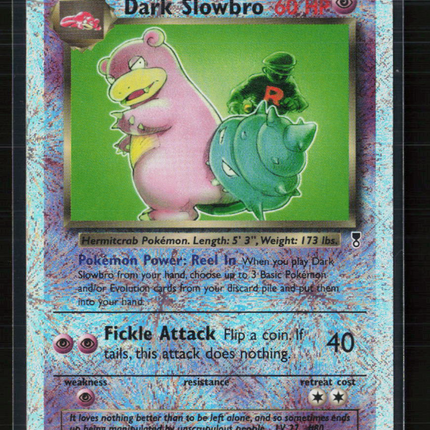 Pokemon 2002 Legendary Collection Dark Slowbro #8/110