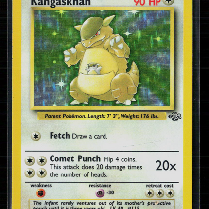 Pokemon 1999 Jungle Kangaskhan #5/64
