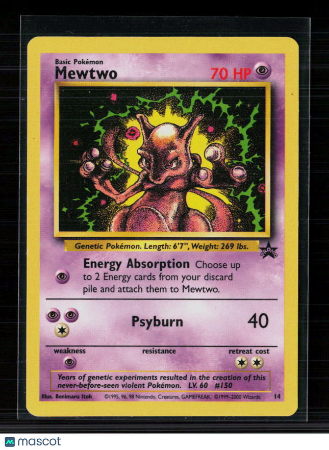 Pokemon 2000 Wizards Mewtwo #14
