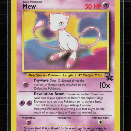 Pokemon 2000 Wizards Mew #8