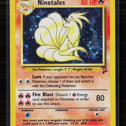 Pokemon 2000 Base Set 2 Ninetales #13/130