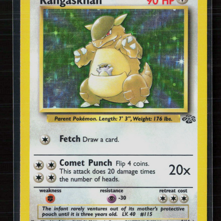 Pokemon 1999 Jungle Kangaskhan #5/64