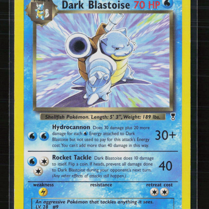 Pokemon 2002 Legendary Collection Dark Blastoise #4/110