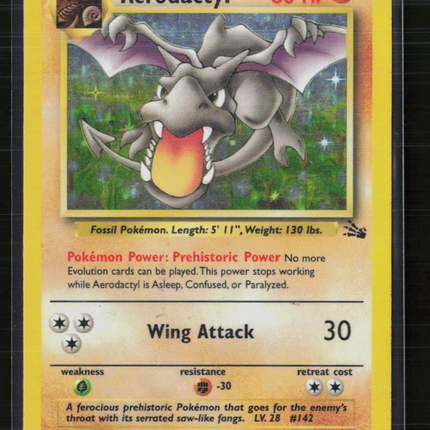 Pokemon 1999 Fossil Aerodactyl #1/62