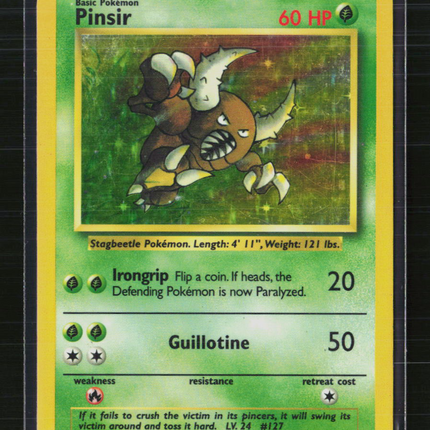 Pokemon 1999 Jungle Pinsir #9/64