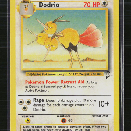 Pokemon 2000 Base Set 2 Dodrio #37/130