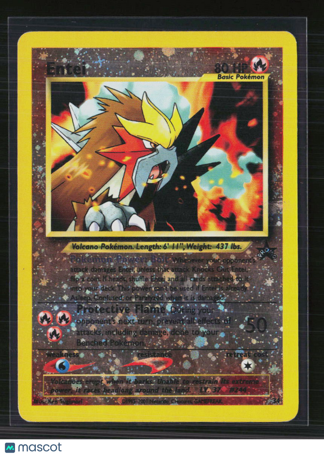 Pokemon 2001 Neo Revelation Entei #34