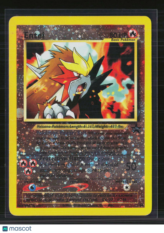 Pokemon 2001 Wizards Entei #34