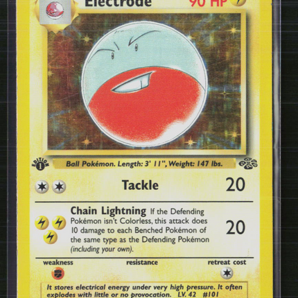 Pokemon 1999 Jungle Electrode 1st Edition #2/64