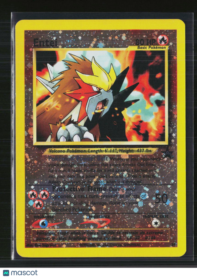 Pokemon 2001 Neo Revelation Entei #34