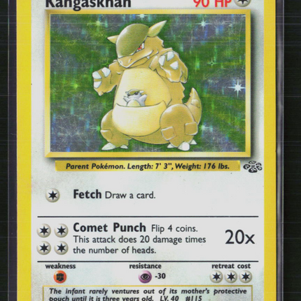 Pokemon 1999 Jungle Kangaskhan #5/64