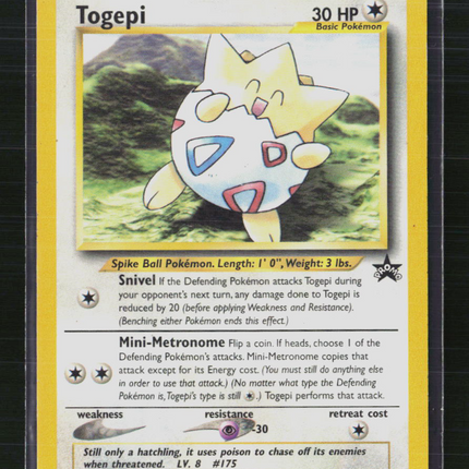 Pokemon 2000 WOTC Togepi #30