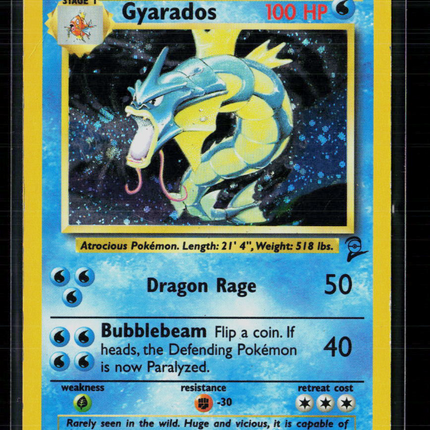 Pokemon 2000 Base Set 2 Gyarados #7/130