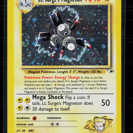 Pokemon 2000 Gym Heroes LT. Surge's Magneton #8/132