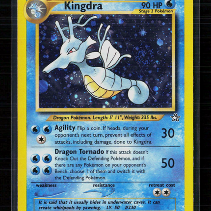 Pokemon 2000 Neo Genesis Kingdra #8/111
